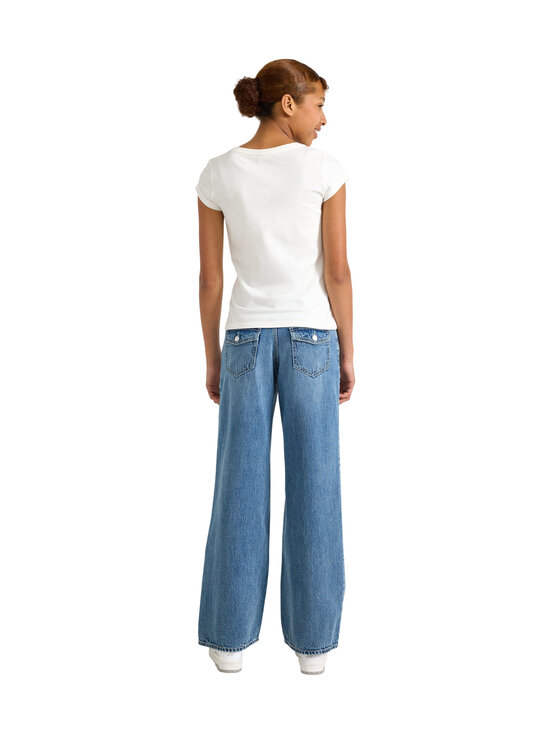 Lindex - Teksapüksid Wide Regular Waist - 790 BLUE | Stockmann - photo 4