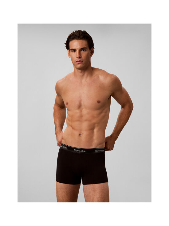 Calvin Klein Underwear - Trunk-alushousut 3-pack - 4O4 BLACK/GOJI BERRY/BLACK | Stockmann - photo 1