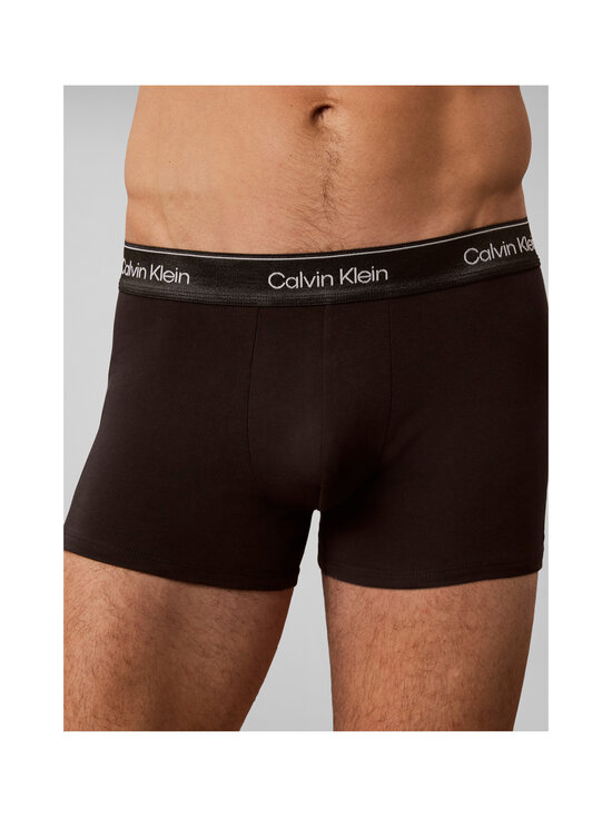 Calvin Klein Underwear - Trunk-alushousut 3-pack - 4O4 BLACK/GOJI BERRY/BLACK | Stockmann - photo 4