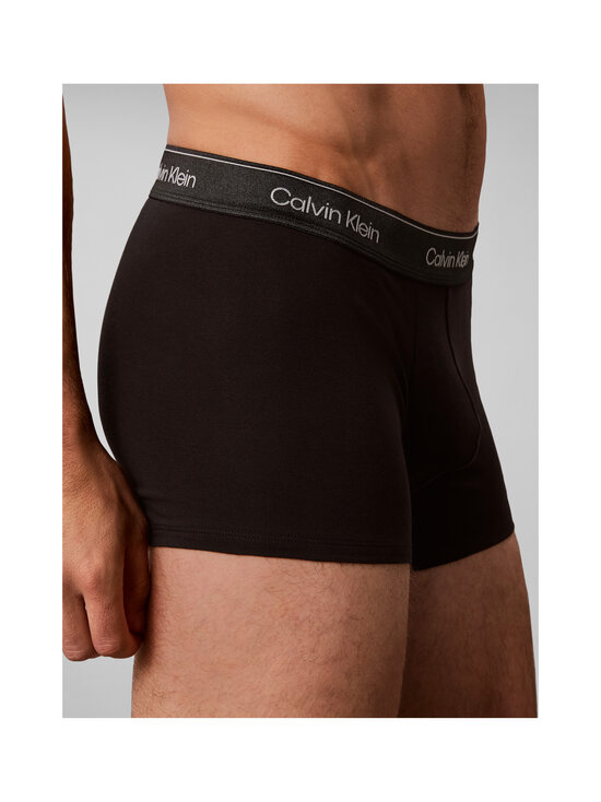 Calvin Klein Underwear - Trunk-alushousut 3-pack - 4O4 BLACK/GOJI BERRY/BLACK | Stockmann - photo 5