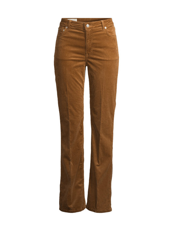GANT - Flare-samettihousut - 213 WARM KHAKI | Stockmann - photo 1