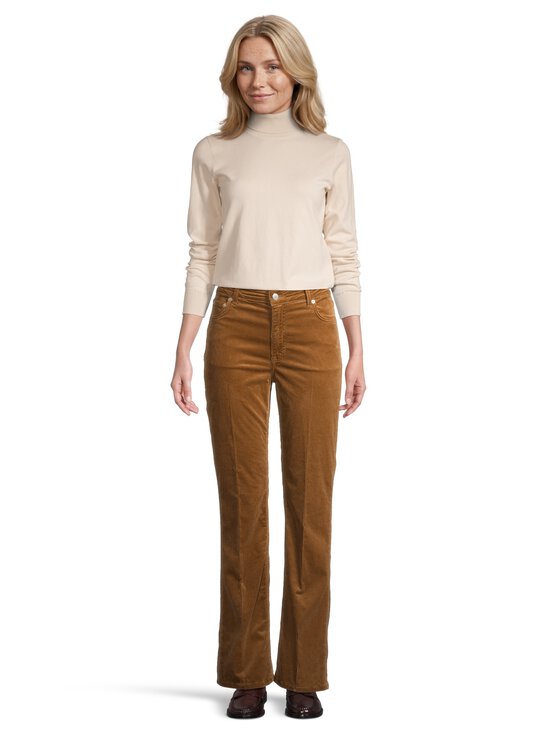 GANT - Flare-samettihousut - 213 WARM KHAKI | Stockmann - photo 3