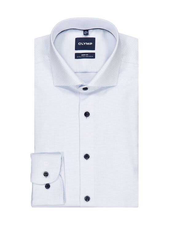 Olymp - Body Fit Structure -kauluspaita - 00 WEISS | Stockmann - photo 1