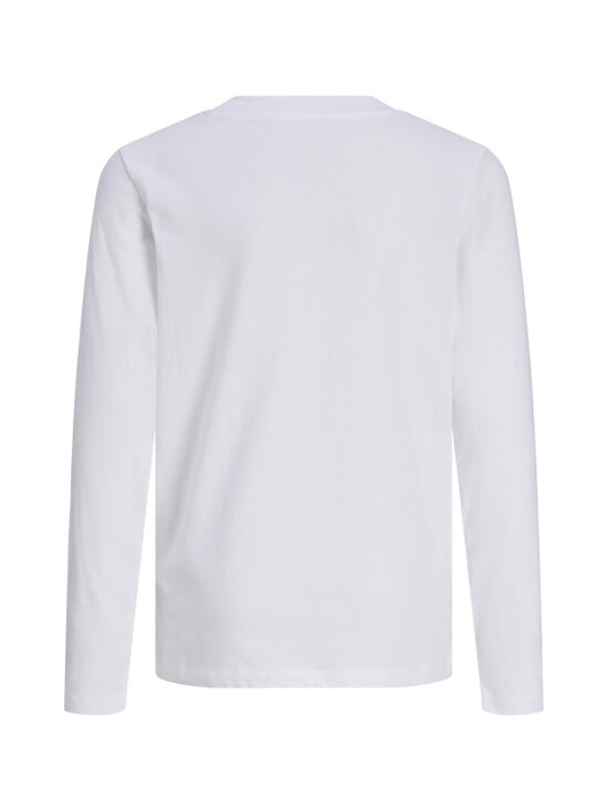 JACK & JONES junior - JjBrandon Crew Neck -paita - BRIGHT WHITE PRINT:SMALL PRINT | Stockmann - photo 2