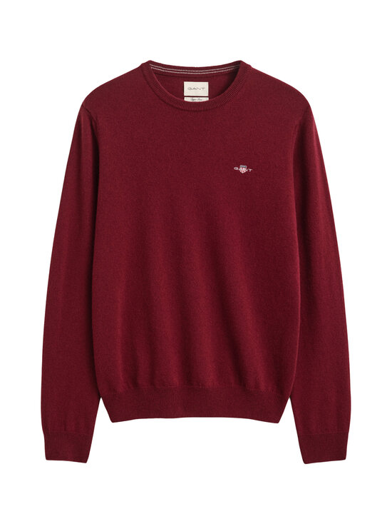 GANT - Superfine Lambswool C-neck -neule - 604 PLUMPED RED | Stockmann - photo 1