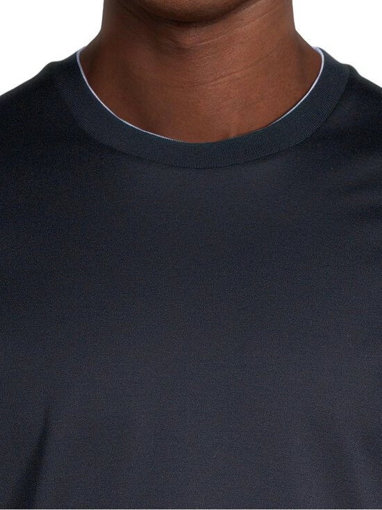 Paul & Shark - Knitted Cotton t-paita - BLUE | Stockmann - photo 4