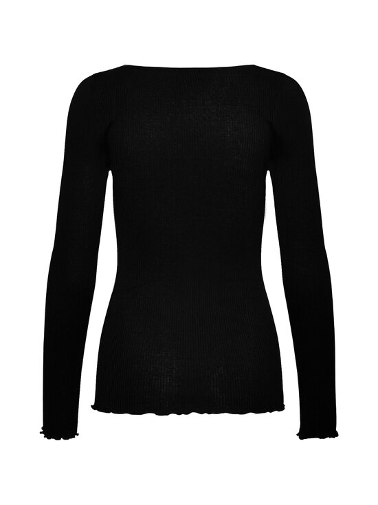 Rosemunde - RWBeatha Lace - pitkähihainen silkkisekoitepaita - 010 BLACK | Stockmann - photo 2