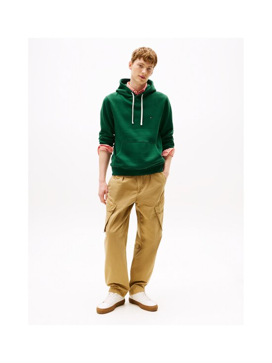 Tommy Hilfiger - Ess Seasonal Fleece džemperis ar kapuci - L6K ORNAMENTAL GREEN | Stockmann - photo 3