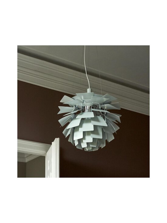 Louis Poulsen - PH Artichoke -riippuvalaisin 60 x 58 cm - DUSTY GREEN/HIGH LUSTRE CHROME PLATED | Stockmann - photo 5