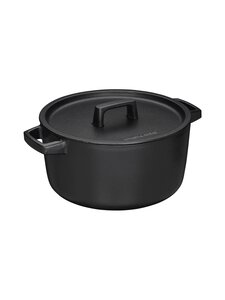 Fiskars - Folken Casserole - kannellinen valurautapata 4 l - BLACK Fiskars - Folken Casserole - kannellinen valurautapata 4 l - BLACK | Stockmann