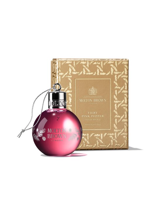 Fiery Pink Pepper Festive Bauble -lahjapakkaus