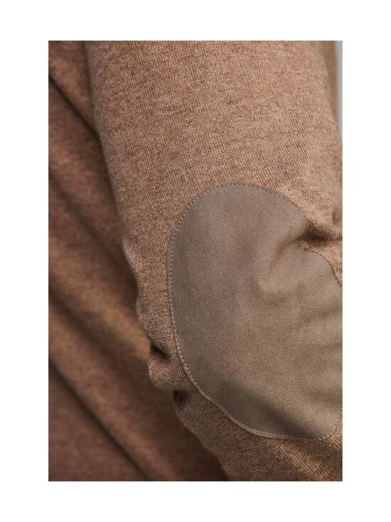 HANSEN&JACOB - Kudum Crew Neck E-Patch - DARK BEIGE 62 | Stockmann - photo 6