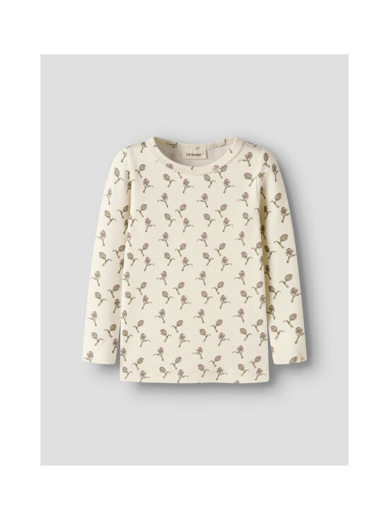 Lil' Atelier - Trikoosärk NmfGayo Sig Slim - TURTLEDOVE AOP:ARTICHOKE | Stockmann - photo 2