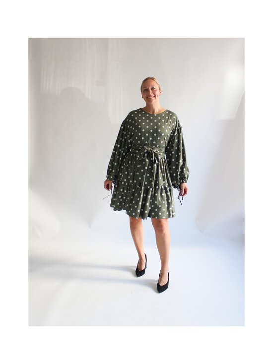 Lili Marleena - Polka Dot Midi Puff kleita - GREEN | Stockmann - photo 2
