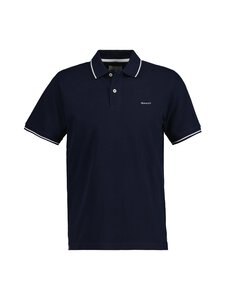GANT - Polosärk Tipping Pique - 433 EVENING BLUE | Stockmann