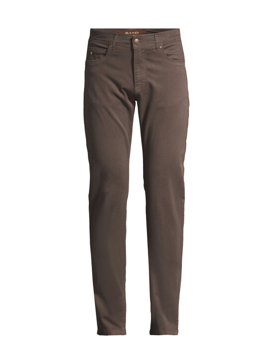 SAND Copenhagen - Teksapüksid Burton Modern fit - 294 DARK BROWN | Stockmann - photo 1
