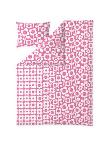Finlayson - Kukkariemu-pussilakanasetti - PINK | Stockmann
