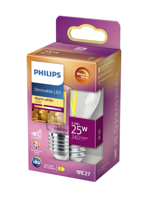 Philipsi elektripirn LED Classic 25W P45 E27 WGD90 SRT4