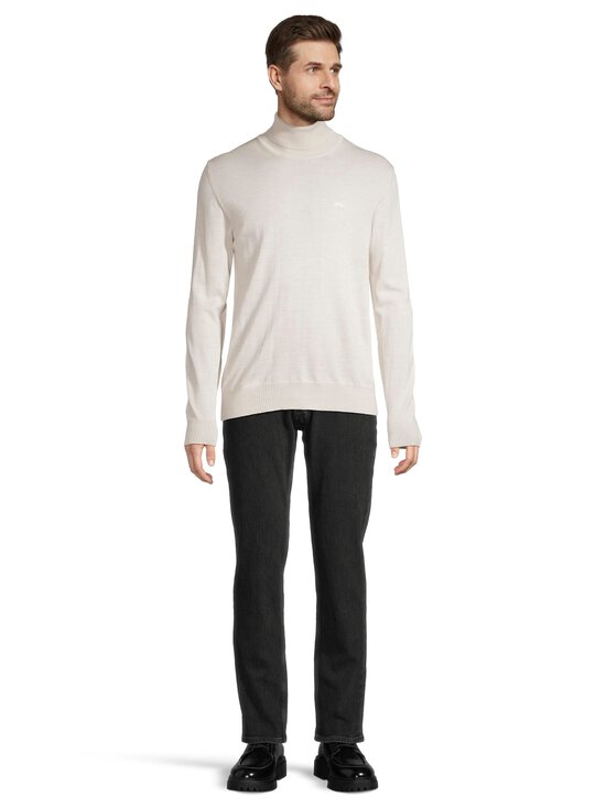 J.Lindeberg - Kaden Merino polo džemperis - C118 MOONBEAM MELANGE - photo 2 J.Lindeberg - Kaden Merino polo džemperis - C118 MOONBEAM MELANGE | Stockmann - photo 2