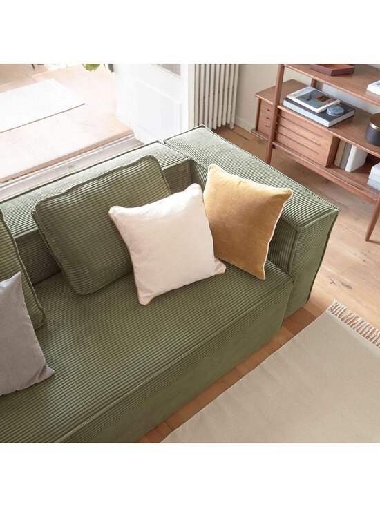 Kave Home - Blok-sohva, vihreä vakosametti L 240 cm - GREEN - photo 8 Kave Home - Blok-sohva, vihreä vakosametti L 240 cm - GREEN | Stockmann - photo 8