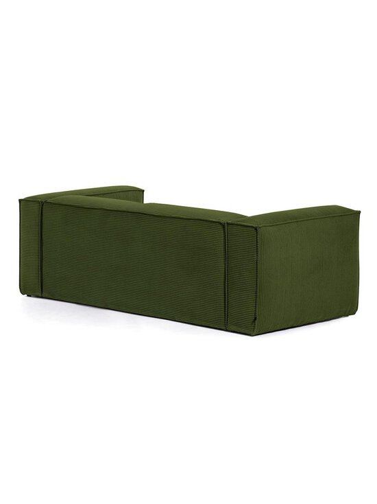 Kave Home - Blok-sohva, vihreä vakosametti L 240 cm - GREEN - photo 3 Kave Home - Blok-sohva, vihreä vakosametti L 240 cm - GREEN | Stockmann - photo 3