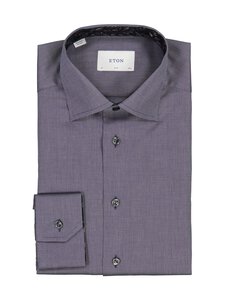 Eton - Triiksärk Slim Fit Floral Effect - 28 NAVY | Stockmann