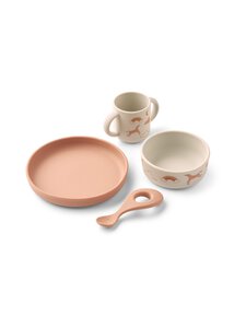Liewood - Sööginõude komplekt Vivi - 2336 DREAM / ECRU | Stockmann