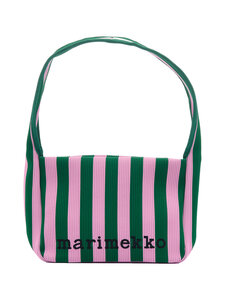 Marimekko - Knitted Merirosvo -olkalaukku - 360 PINK, DARK GREEN | Stockmann
