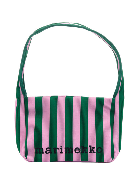 Marimekko - Knitted Merirosvo -olkalaukku - 360 PINK, DARK GREEN | Stockmann - photo 1