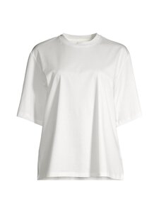 Róhe - Oversized Cotton Silk -trikoopaita - 112_310 OFF WHITE | Stockmann