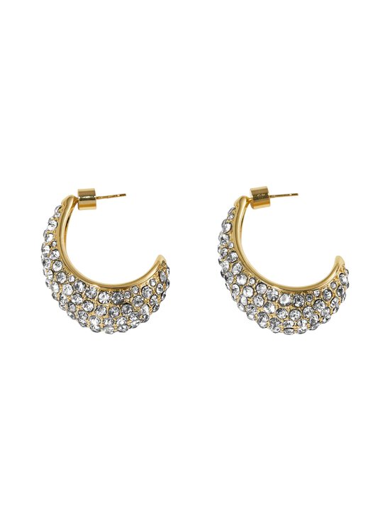 PEARL OCTOPUSS.Y - Small Crescent-korvakorut - GOLD/CLEAR | Stockmann - photo 1