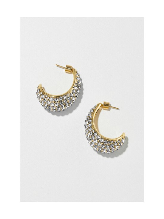 PEARL OCTOPUSS.Y - Small Crescent-korvakorut - GOLD/CLEAR | Stockmann - photo 2