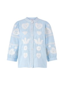 rich & royal - Musselin Embroidery -paitapusero - 718 SKYWAY BLUE | Stockmann