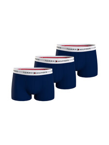 Tommy Hilfiger - Bokserid, 3 paari - DW5 DESERT SKY/DESERT SKY/DESERT SKY | Stockmann
