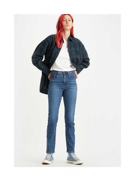Levi's - High Rise Straight 724 džinsi - 246 MED INDIGO - WORN IN - photo 3 Levi's - High Rise Straight 724 džinsi - 246 MED INDIGO - WORN IN | Stockmann - photo 3