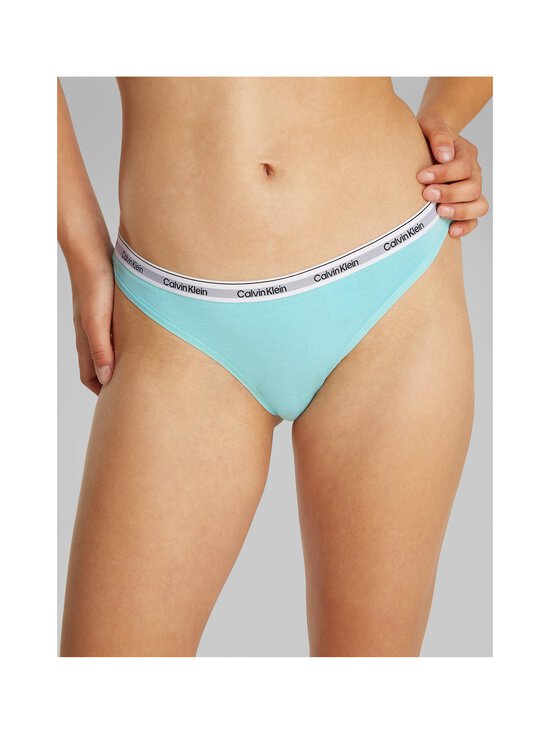 Calvin Klein Underwear - Stringid Logo Thong - VOG BEAU BLUE - photo 2 Calvin Klein Underwear - Stringid Logo Thong - VOG BEAU BLUE | Stockmann - photo 2