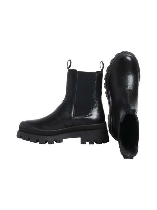 Ten Points - Nahast poolsaapad Jenny Chelsea - 101 BLACK | Stockmann - photo 3