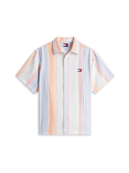 Tommy Jeans - TJM Relaxed Fit Stripe -kauluspaita - YBH ANCIENT WHITE STRIPES | Stockmann - photo 1