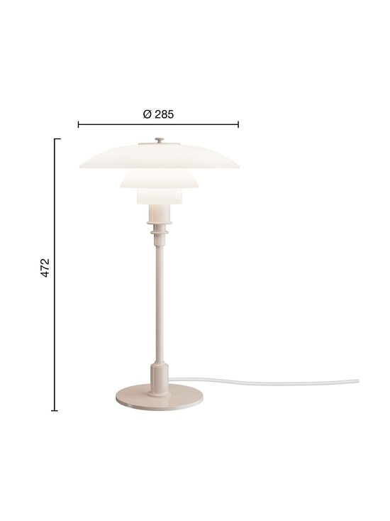 Louis Poulsen - PH 3/2 Beige -pöytävalaisin - GLOSSY BEIGE | Stockmann - photo 3