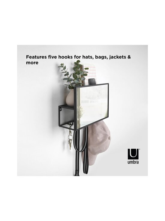 Umbra - Cubiko Organizer -peilihylly - BLACK | Stockmann - photo 4