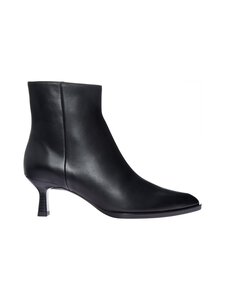 Unisa - Lomas Kitten Heel -nahkanilkkurit - BLACK | Stockmann