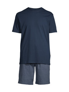 Only & Sons - Särk ja šortsid kinkekarbis OnsBillie Lounge - PAGEANT BLUE CHECKS:BRIGHT WHITE | Stockmann