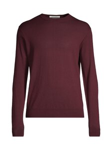ESSENTIALS by Stockmann - Ethan-merinoneulepaita - AUBERGINE 171614 | Stockmann