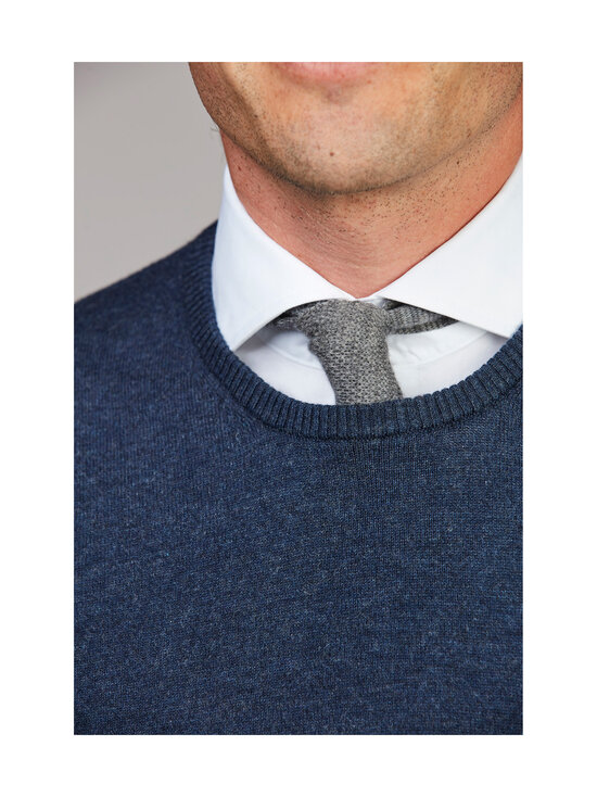 HANSEN&JACOB - Kudum Crew Neck E-Patch - DARK BLUE 47 | Stockmann - photo 4