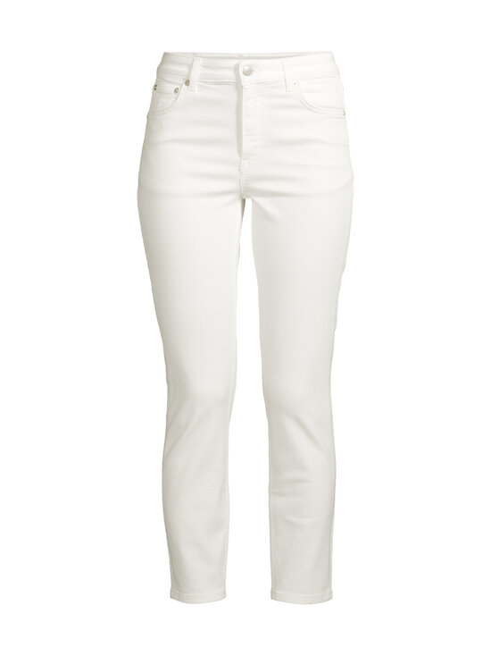 GANT - Cropped Slim Stretch -farkut - 113 EGGSHELL | Stockmann - photo 1