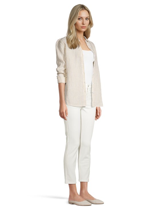 GANT - Cropped Slim Stretch -farkut - 113 EGGSHELL | Stockmann - photo 5