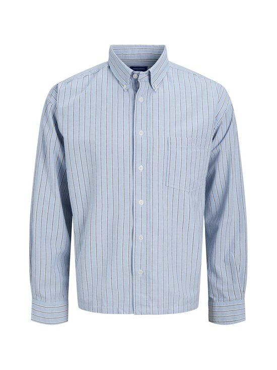 JACK & JONES junior - JorTheo Boxy Oxford -kauluspaita - CASHMERE BLUE STRIPES:STRIPES - photo 1 JACK & JONES junior - JorTheo Boxy Oxford -kauluspaita - CASHMERE BLUE STRIPES:STRIPES | Stockmann - photo 1