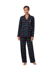 Lauren Ralph Lauren - Pidžaama Notch Collar Long 2-osaline - 975 MULTI PLAID Lauren Ralph Lauren - Pidžaama Notch Collar Long 2-osaline - 975 MULTI PLAID | Stockmann