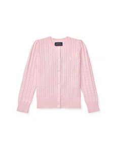 Polo Ralph Lauren - Palmikmustriga kardigan Mini Cable - 010 HINT OF PINK | Stockmann
