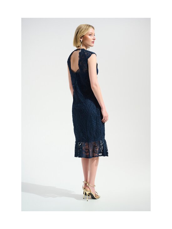 Joseph Ribkoff - Guipure Soutache Trumpet -mekko - 2166 MIDNIGHT BLUE | Stockmann - photo 3